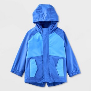 Toddler 3-in-1 Colorblock Rain Jacket - Cat & Jack™ - 1 of 4