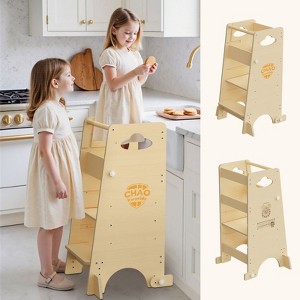 Toddler Tower Learning Tower - Adjustable Kitchen Step Stool Helper for Kids, Safe Standing Tower for Toddlers 1-3 Years - 1 of 1