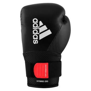 Adidas Hybrid 80 Training Gloves Target - Black/pink 10oz 