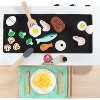 Svan Hibachi Grill Wooden Kids Playset w Stools, Table Settings & Over 25 Toy Food Pieces - Everything a Little Chef Needs for Pretend Play - 2 of 4