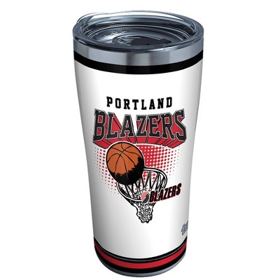 NBA Portland Trail Blazers 20oz Retro Stainless Steel Tumbler with Lid