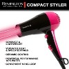 Remington Compact Styler - Small & Portable Hair Dryer - Ceramic Blow Dryer w/ 2 Heat/Speed Settings & Cool Shot for Smooth Finish - Travel Size - 2 of 4