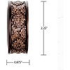 Creative Scents Dublin Napkin Rings Set of 6 - Brown - 4 of 4