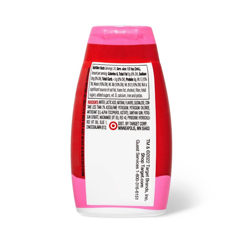 Raspberry Lemonade Liquid Water Enhancer Drops - 1.62 fl oz - Market Pantry&#8482;, 2 of 3