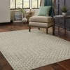 Captiv8e Designs Tobago Global Geometric Beige/Black Indoor/Outdoor Rug - 2 of 4