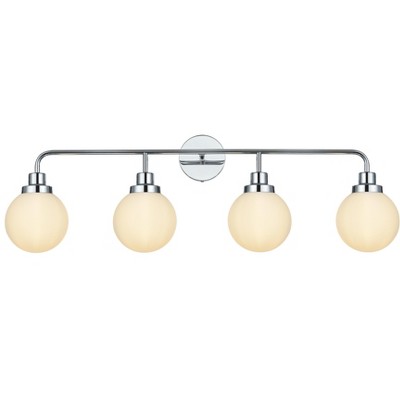Elegant Lighting Hanson 37 inch Wall Sconce in Chrome