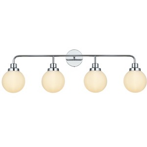 Elegant Lighting Hanson 37" Wall Sconce, Oversized Wall Accent Light - 1 of 4