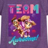 Girls' - Paw Patrol - Skye and Liberty Team Awesome Fitted Short Sleeve Graphic T-Shirt - 2 of 4