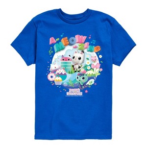 Boys' - Gabby's Dollhouse - A Meow Zing Short Sleeve Graphic T-Shirt - 1 of 4