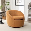 Anybear 29.50W x 31D x 25.50H Modern Swivel Barrel Chair - 2 of 4
