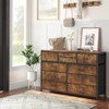 Dresser with 10 Fabric Drawers, Entertainment Center for 50 Inch Television, Media Console Table with Storage, Living Room Furniture - 4 of 4