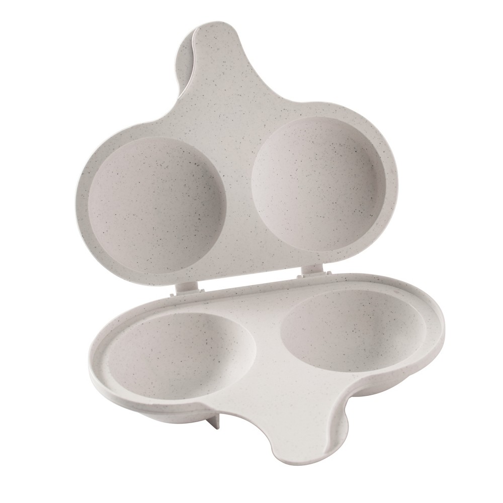 Nordic Ware Ivory 64706tg Nordicware 2 Cavity Egg Poacher Omelet