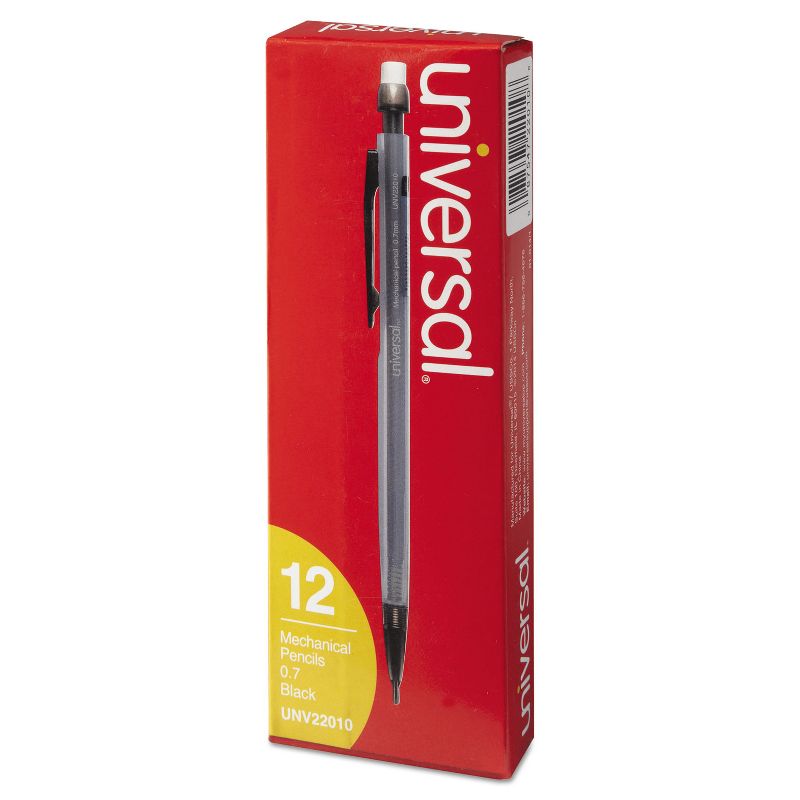 UNIVERSAL Mechanical Pencil 0.7mm Smoke Dozen 22010, 4 of 5