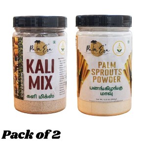 Shastha Palm Era Kali Mix ( Kali Powder ) + Palm Sprouts Powder (PanaKizhangu Mavu ) / Health Mix Powder - Pack Of 2 , Each 350 g - 1 of 4