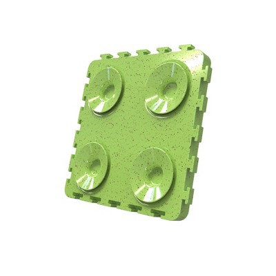 Multicolor Slow Feeding Dog Mat and Tray Set with Suction