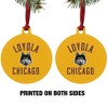 Loyola University Chicago Ramblers Aluminum Holiday Christmas Tree Ornament - 2 of 4