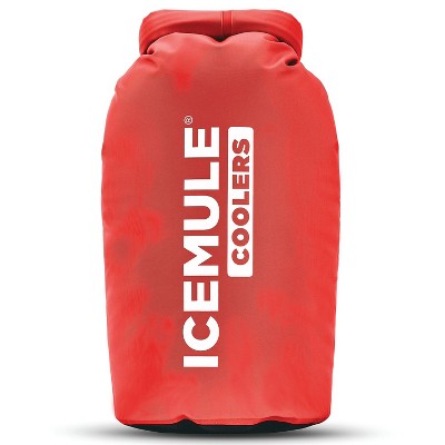 IceMule Classic Small Collapsible Portable Soft Side Roll Top 10 Liter 6 Can Lightweight Insulated Waterproof Leak Proof Backpack Cooler Sling Bag