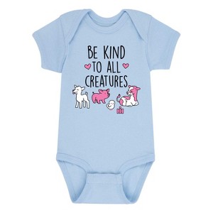 Boys' - Country Casuals - Be Kind To All Creatures Baby One Piece - 1 of 4