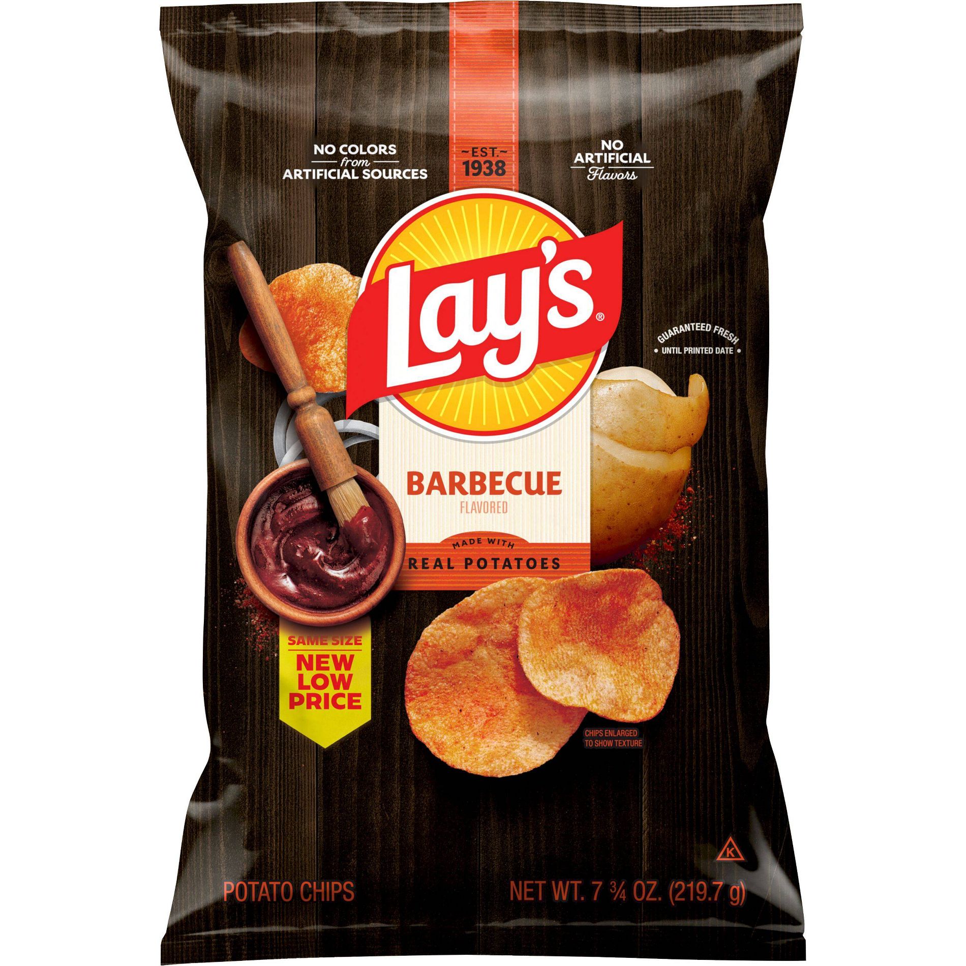 Lay's Barbecue Flavored Potato Chips - 7.75oz