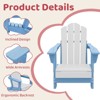 Hyleory Kids' Outdoor Adirondack Chair - Durable HDPE Kids' Patio Chair - 3 of 4