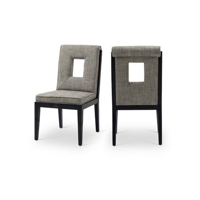 grey linen textured fabric/natural