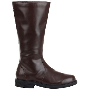 HalloweenCostumes.com Tall Brown Adult Boots - 1 of 2