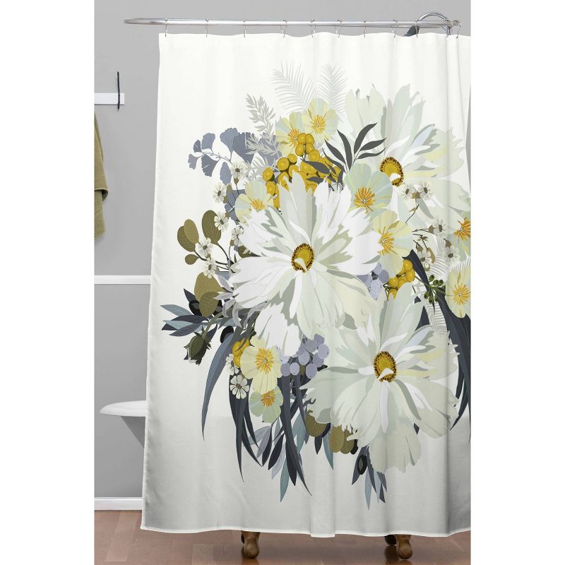 Iveta Abolina Cecelia Shower Curtain White - Deny Designs, 3 of 7