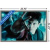 Trends International DC Comics Movie - Justice League - The Flash Batarang Catch Framed Wall Poster Prints - 3 of 4