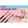 35pcs Nail Art Pens brushes,Nail Art Tool Set,Nail Dotting Tools,Nail Dust Brush,Striping Nail Art Brushes - 3 of 4