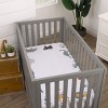 NoJo Zoo Animals Multi Character 100% Cotton Photo Op Fitted Crib Sheet - 3 of 4