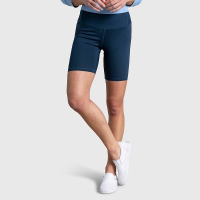 blue bike shorts womens