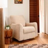 Nursery Works Sunday Power Recliner and Swivel Glider - Dark Wood Base - 2 of 4