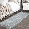 Acekool Area Rug Machine Washable Geometric Low Pile Non Slip Indoor Carpet for Living Room Bedroom Nursery - 2 of 4