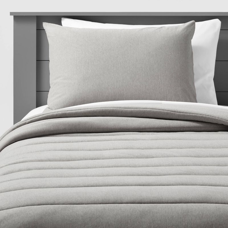 Channel Jersey Kids' Comforter Set - Pillowfort™, 1 of 9