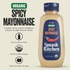 Smash Kitchen Organic Spicy Mayonnaise, 11.25 oz Bottle (Pack of 4) - 2 of 4