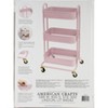 We R A La Cart Storage Cart With Handles-Pink - 3 of 3