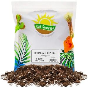 Soil Sunrise Tropical House Plant Potting Mix for All Types of Indoor House Plants - 1 of 4