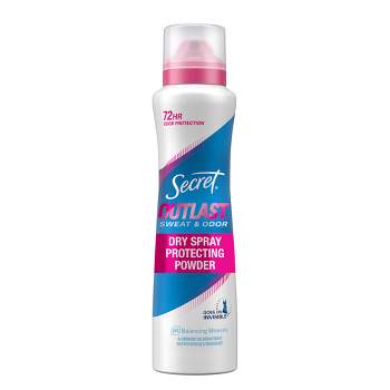 Secret Outlast Dry Spray Antiperspirant Deodorant for Women - 4.1oz