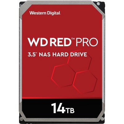 WD Red Pro WD141KFGX 14 TB Hard Drive - 3.5" Internal - SATA (SATA/600) - Desktop PC Device Supported - 7200rpm - 300 TB TBW - 5 Year Warranty