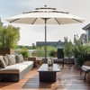 Ainfox 10ft  3-Tier Vented Beach Umbrella - 2 of 4