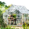 Okuna Outpost 6 Mil Greenhouse Plastic Sheeting Roll, 25x40 ft UV Resistant Polyethylene Cover for Agriculture and Farming Herbs, Vegetables, Flowers - 3 of 4