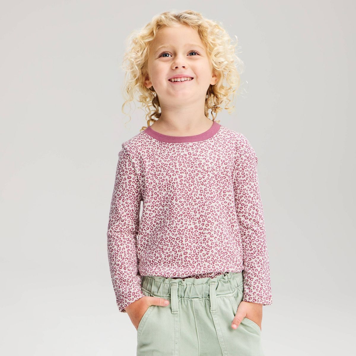 Toddler Girls' Long Sleeve Classic Graphic T-Shirt - Cat & Jack™ - thumbnail 7