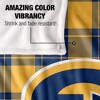 University Of Wisconsin Eau Claire Campus Plaid Spirit Silky Touch Super Soft Throw Blanket 50x60 - 4 of 4