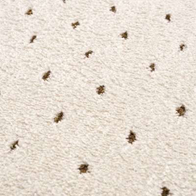 Hauteloom Julie Ivory & Brown Area Rug