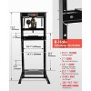 12-Ton Red H-Frame Hydraulic Shop Press  – Adjustable (2"-29.5") for Bearing/U-Joint Removal (Garage/Metalworking, 1-Piece) - 2 of 4