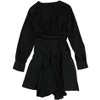 bar III Womens Asymmetrical Surplice Wrap Dress - 2 of 2
