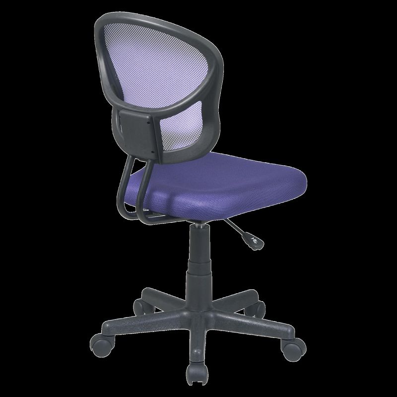 Mesh Task Chair Purple - OSP Home Furnishings, 4 of 6