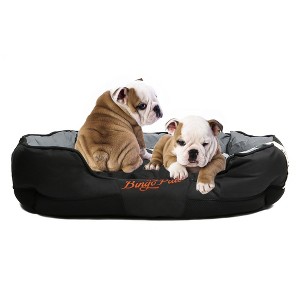 Artloge Heavy Duty Dog Bed Made By Durable Oxford Material Waterproof Anti-scratch Dog Pet Bedding with Bolster Luxury Soft Removable Cushion - 1 of 4