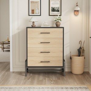 7-Drawer Dresser for Bedroom, 52" Wide Freestanding Wooden Chest, Closet Storage Organizer for Living Room, Hallway, or Entryway - 1 of 4