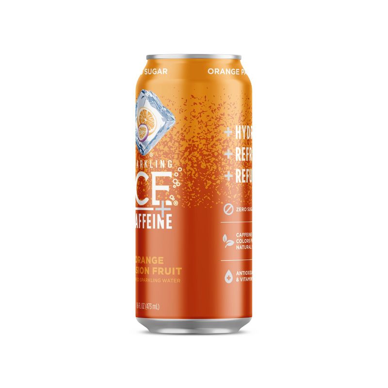 Sparkling Ice +Caffeine Tropical Punch - 16 fl oz Can, 5 of 6